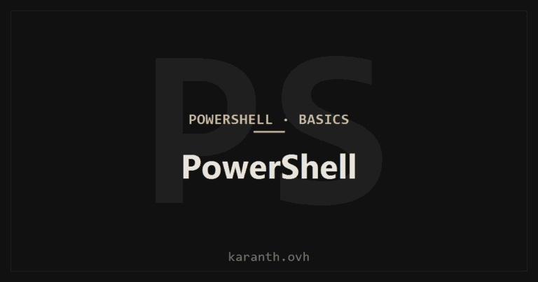PowerShell