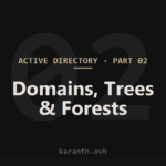Active Directory — Part 2 — Domains, Trees & Forests