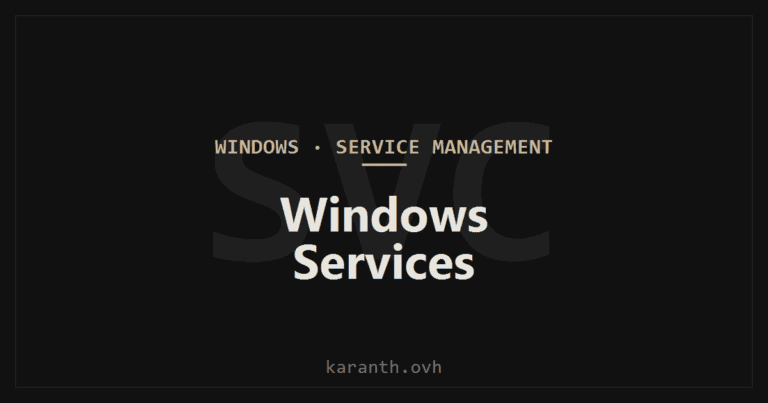 Windows Services