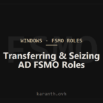 Active Directory FSMO Roles Part 3: Step-by-Step Guide to Transferring and Seizing Roles